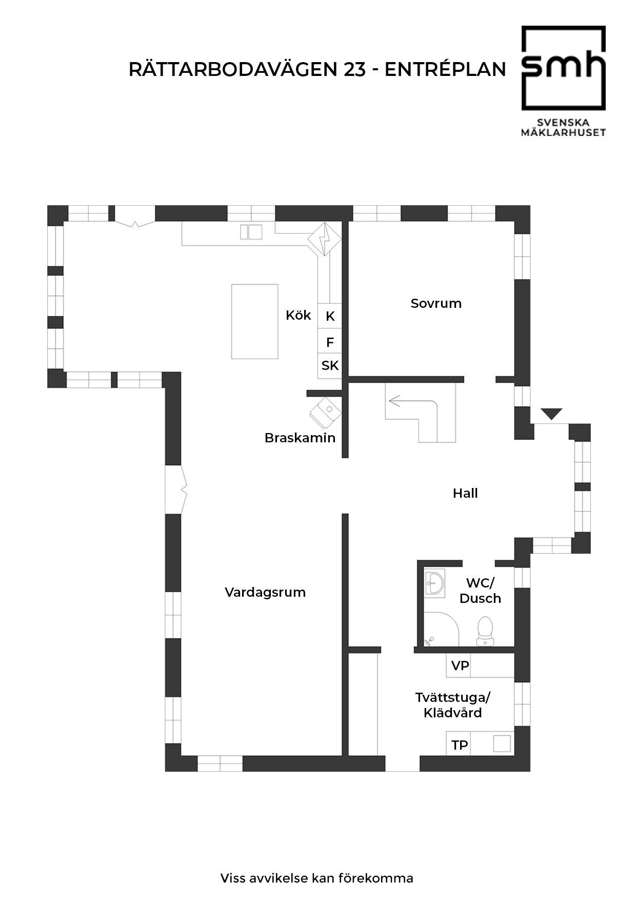 Planritning entréplan