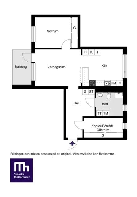 Pepparvägen 66, 3 tr