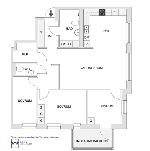 Skebokvarnsvägen 366, 10 tr