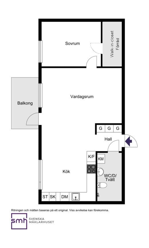 Pepparvägen 64, 2 vån