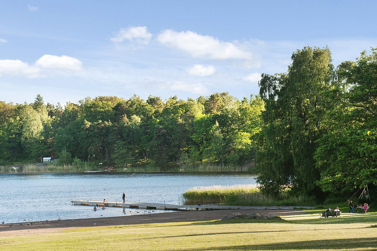 Områdesbild vid Magelungen