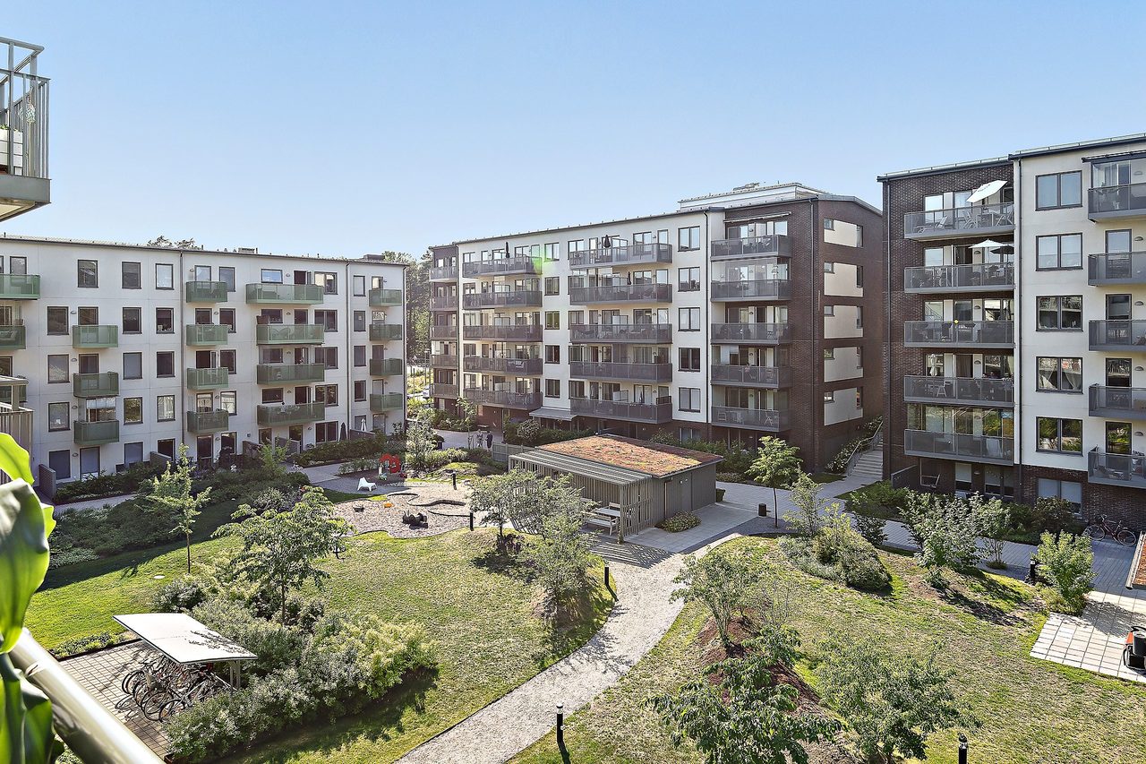 Föreningens fina innergård