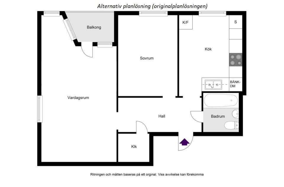 Alternativ planlösning