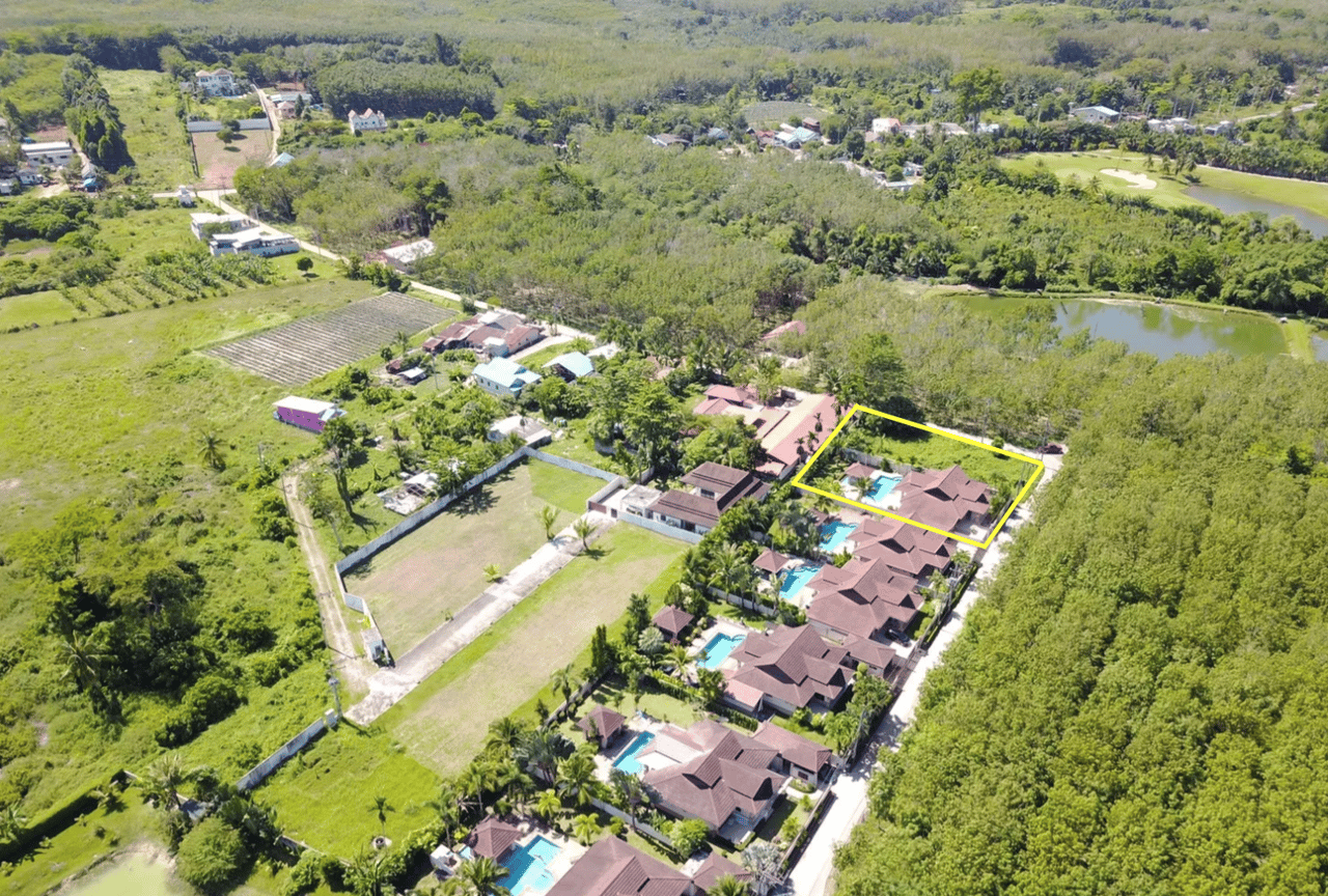 Orchid Lane i Phuket Mission Golf