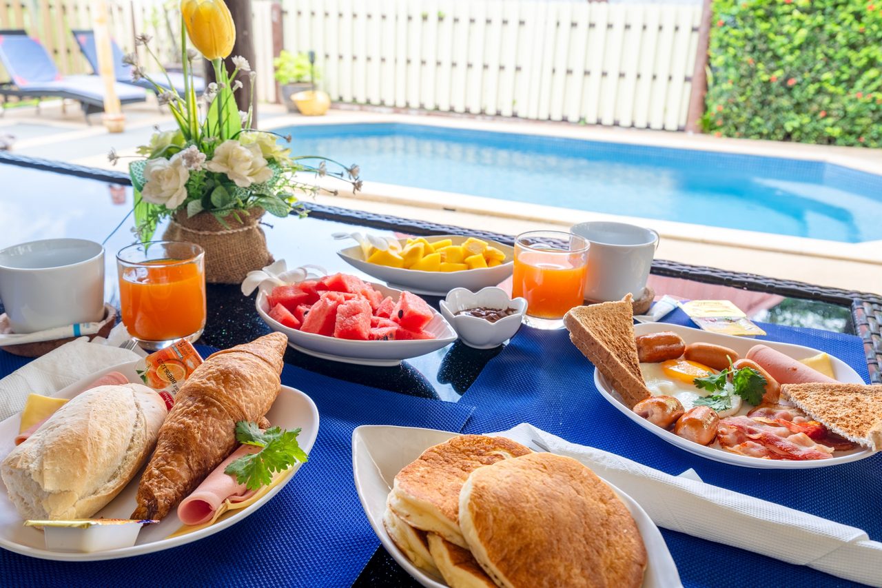 5 Breakfast by the Pool