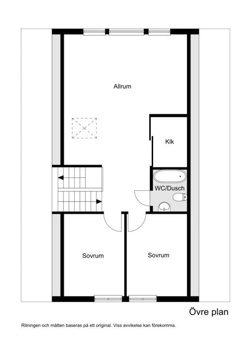 Dalvägen 3A övre plan