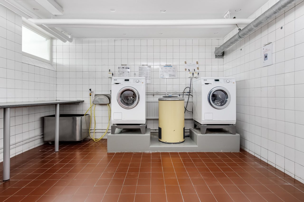 Gemensam tvättstuga