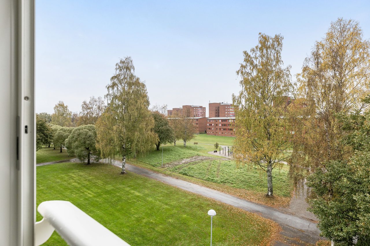 Utsikt från balkong