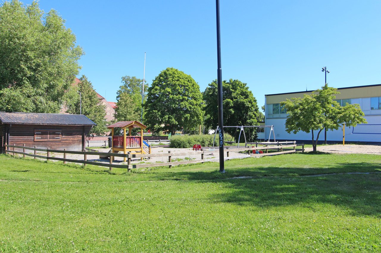 Lekplats i närområdet