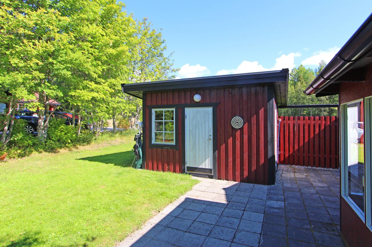 Snickarbod med pumprum