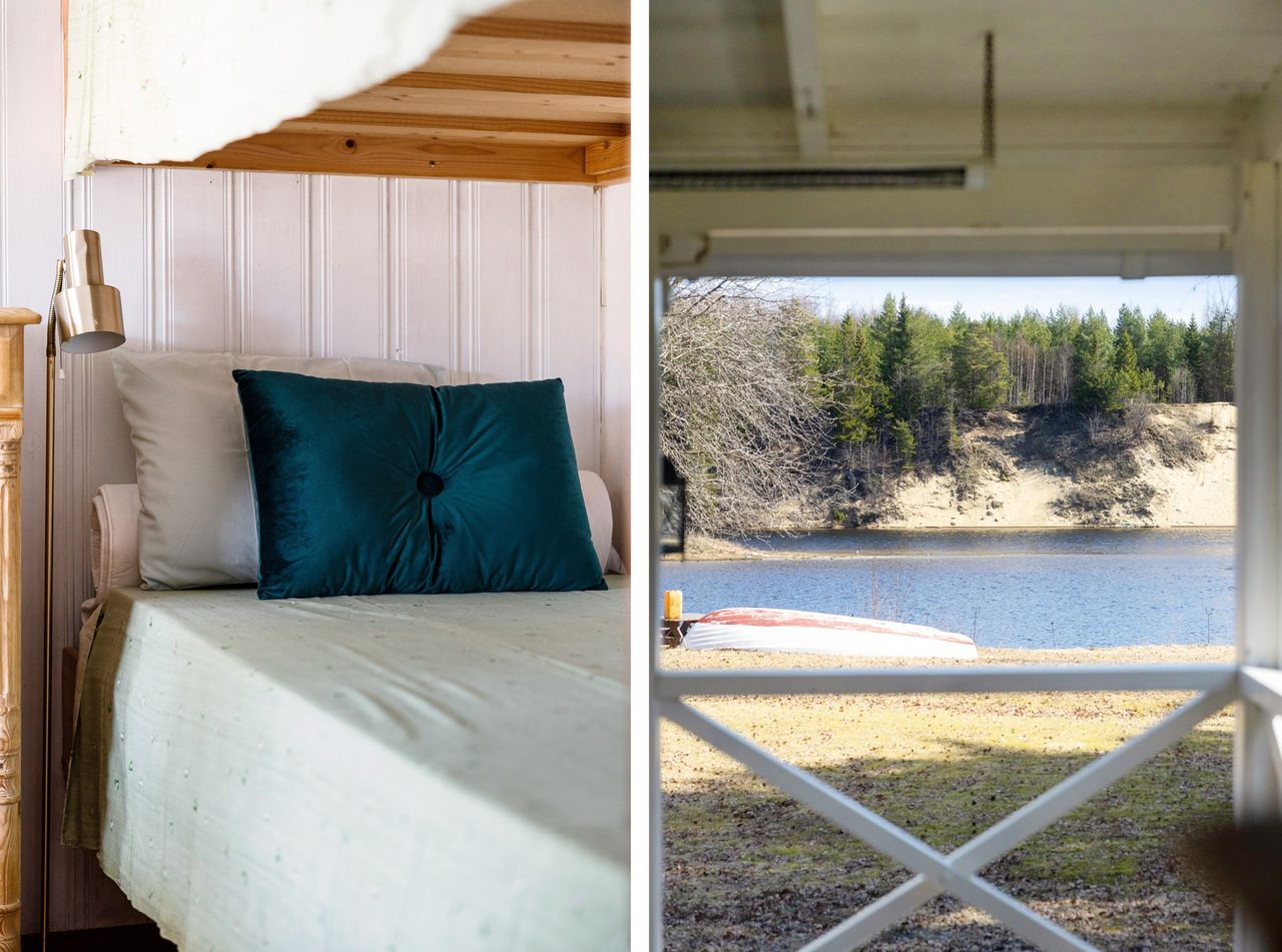 Mysig utsikt att vakna upp till