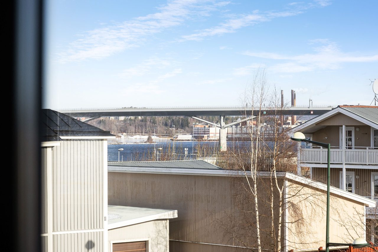 Utsikt från köksfönstret