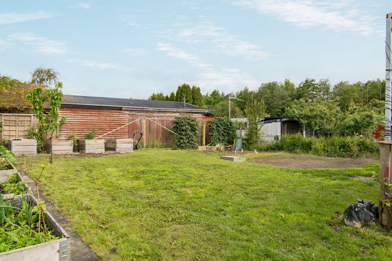 Kopparhögarnas koloniområde, gång S stuga 21