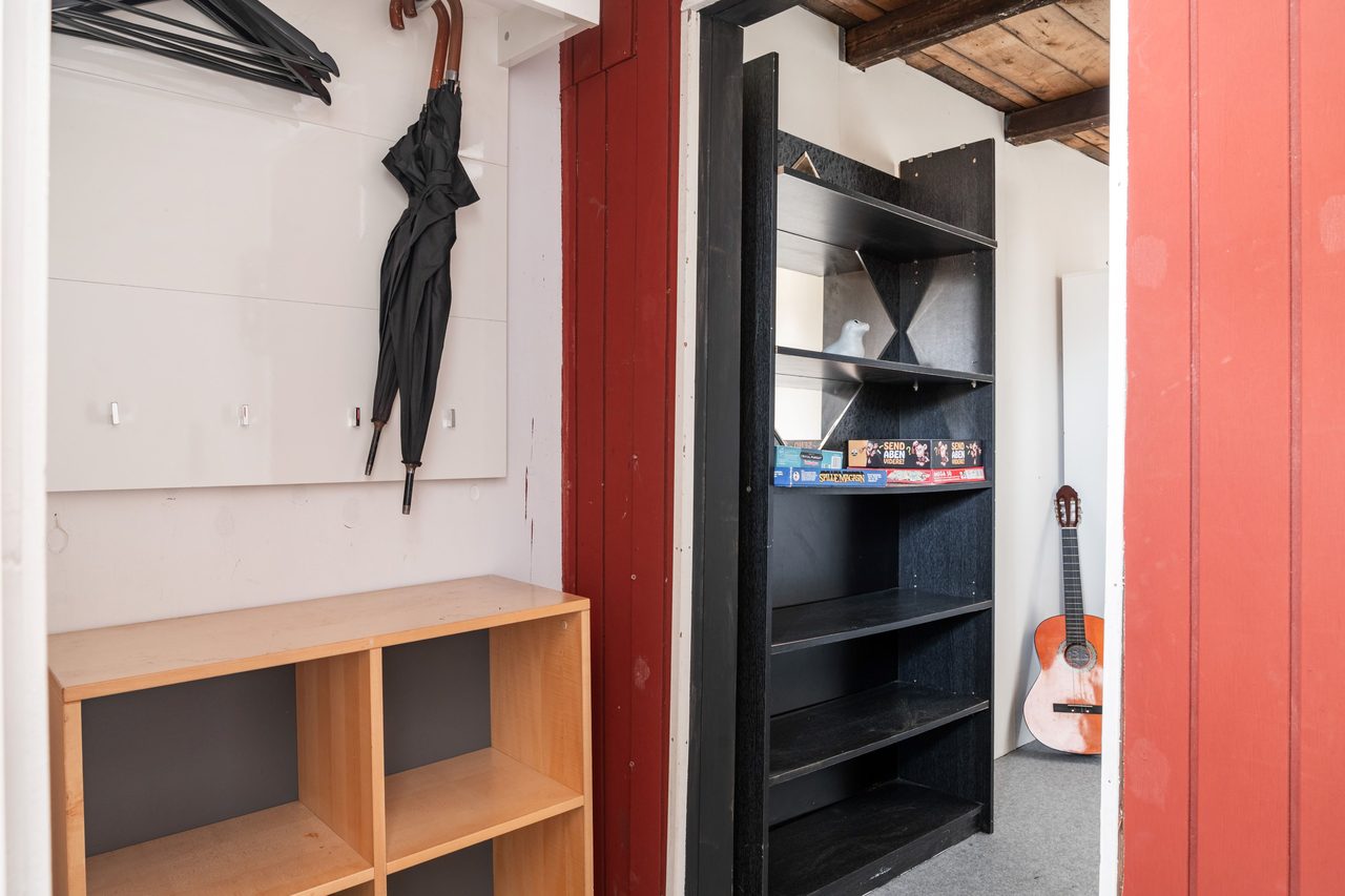 Kopparhögarnas koloniområde, gång S stuga 21