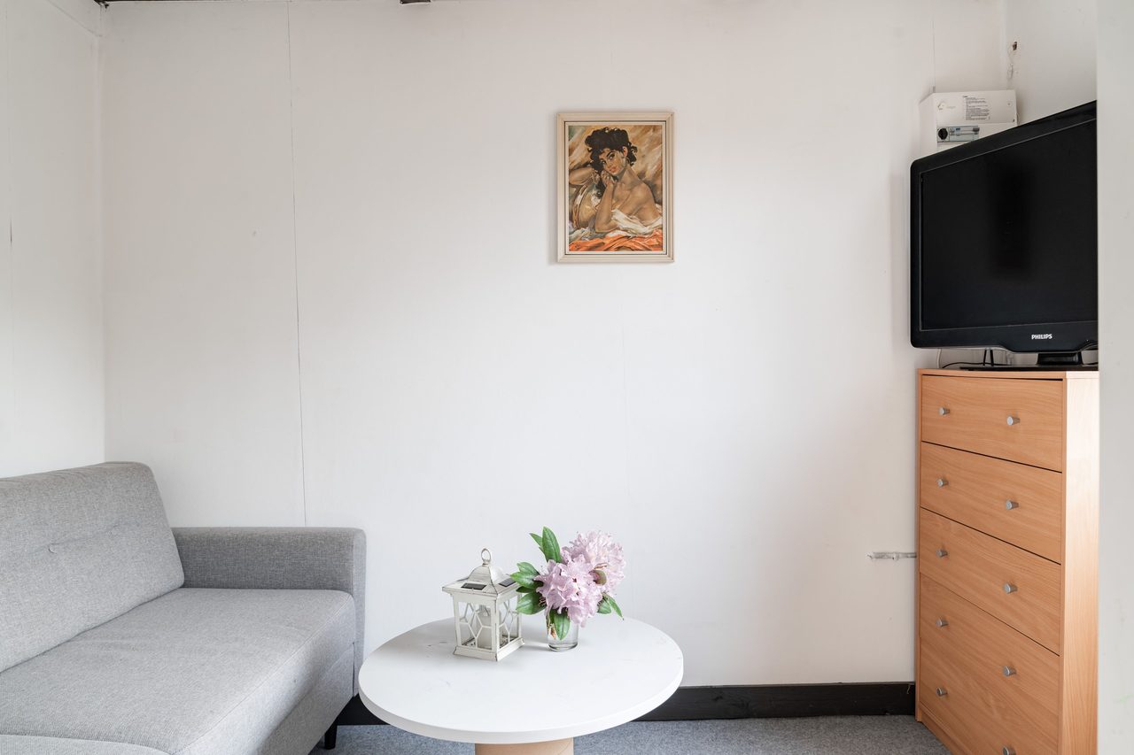 Kopparhögarnas koloniområde, gång S stuga 21