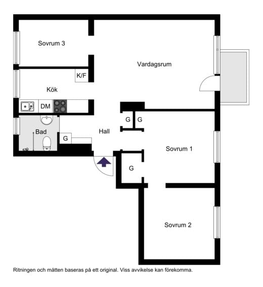 Alternativ planlösning