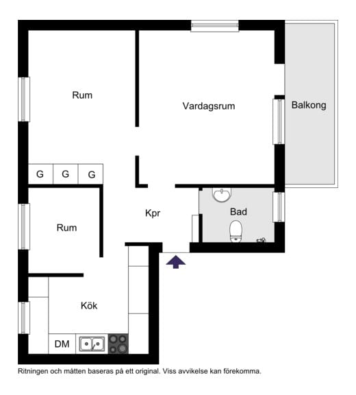 Per lindeströms väg 82 VÅNING 1