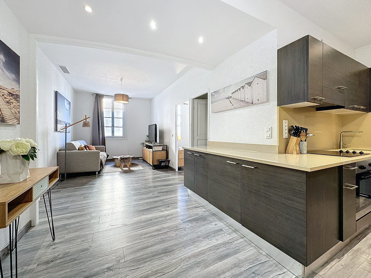 Charmig 2-rumslägenhet i hjärtat av Gamla Antibes