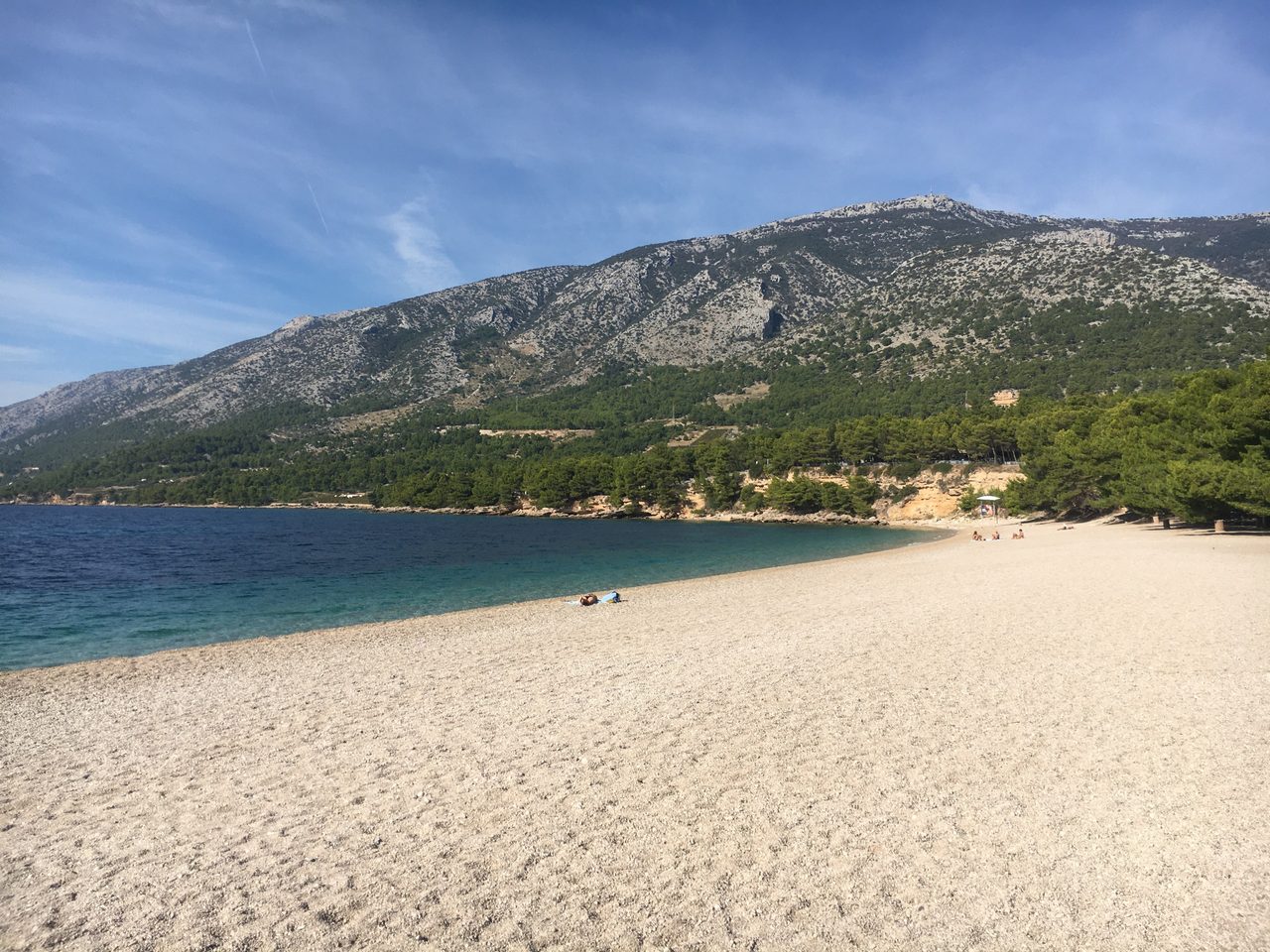 Zlatni Rat beach, Brac, Croatia