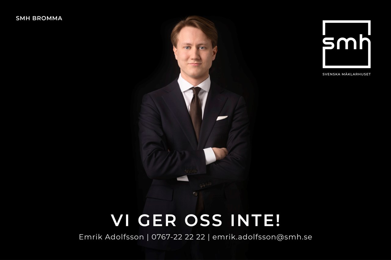 Beckombergavägen 215, högst upp!