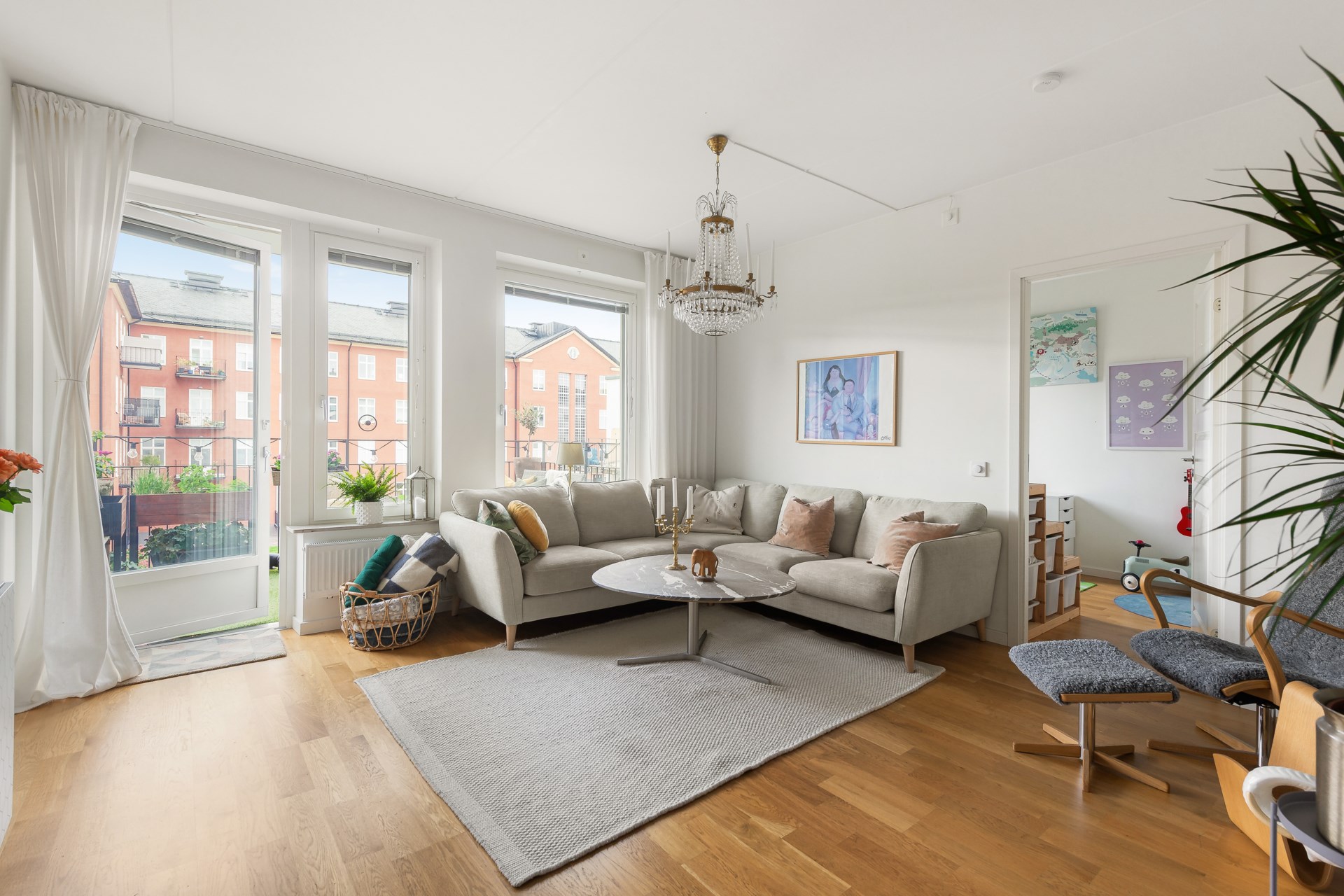 Apartment, 4 rooms, 91 m² in Bromma / Beckomberga