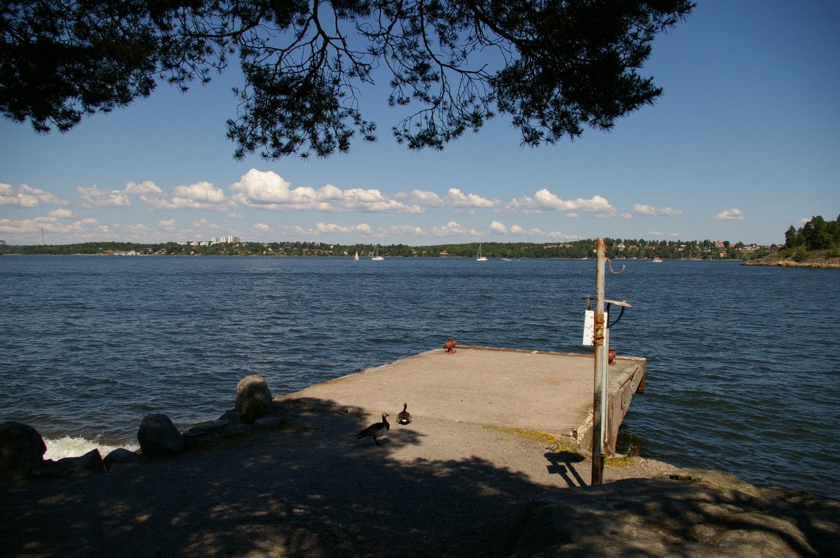 Ångbåtsbryggan vid Nyckelviken