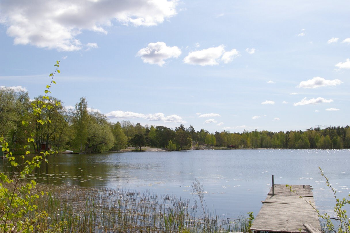 Myrsjön med både klipp- och strandbad