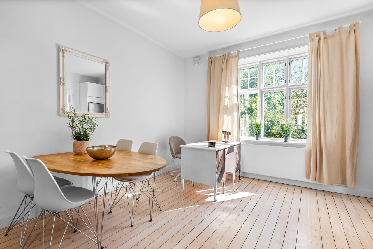 Plan 2 lägenhet kök & matsal