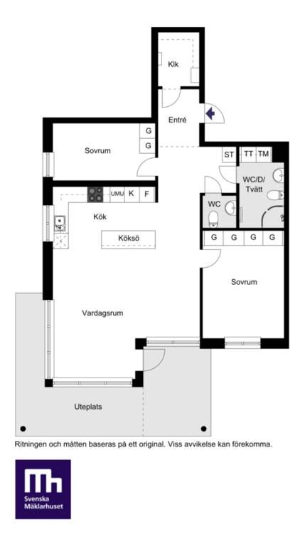 Lågupplöst Planlösning