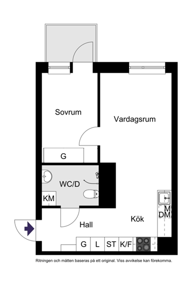 Radiusbacken 39, vån 5