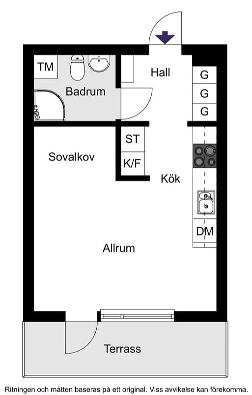 Tellusborgsvägen 90, vån 6