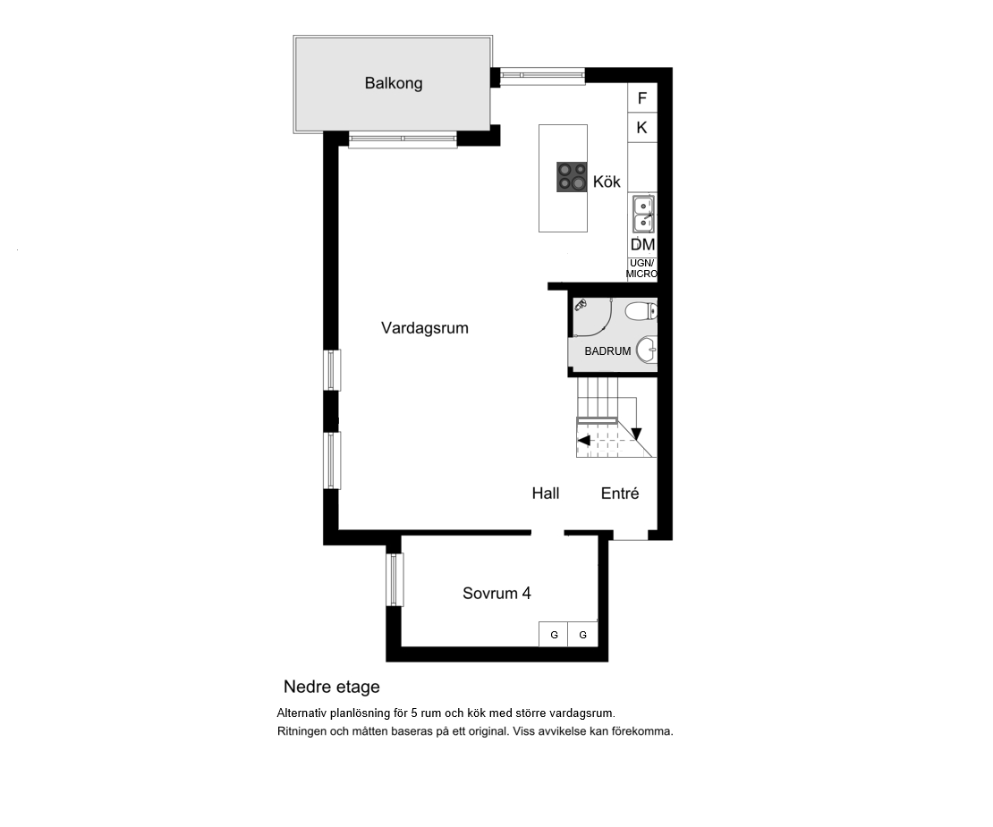 Ekensbergsvägen 23, vån 5 & 6