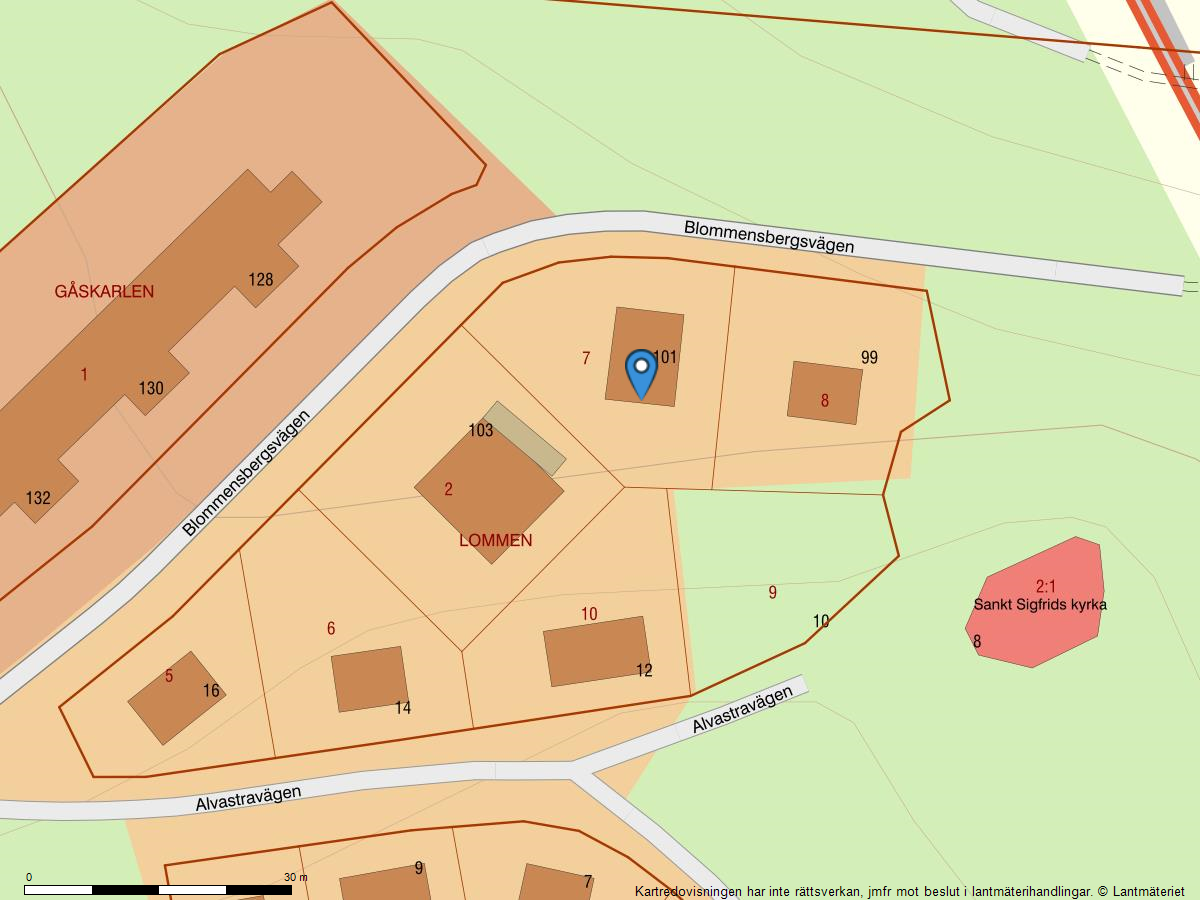 Blommensbergsvägen 101