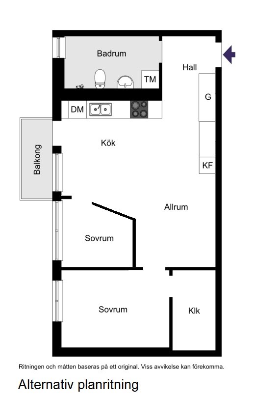 Radiusbacken 6, vån 4