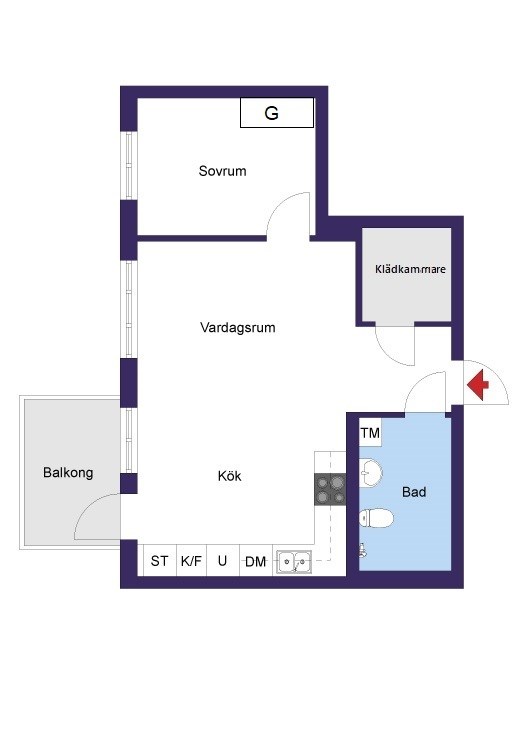 Midsommargränd 5, 2 tr