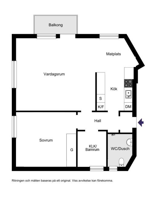 Sjöbjörnsvägen 22, vån 2/3