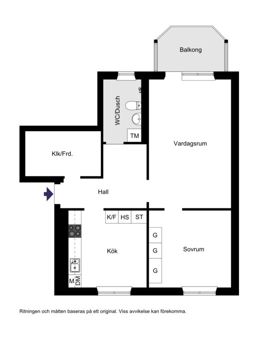 Skridskovägen 11, vån 4/4