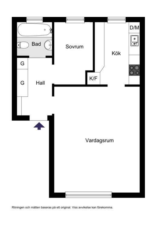 Cedergrensvägen 18, 3 tr.