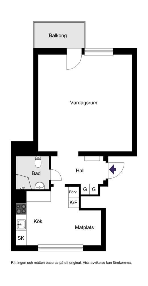 Dansbanevägen 45, 1 tr.