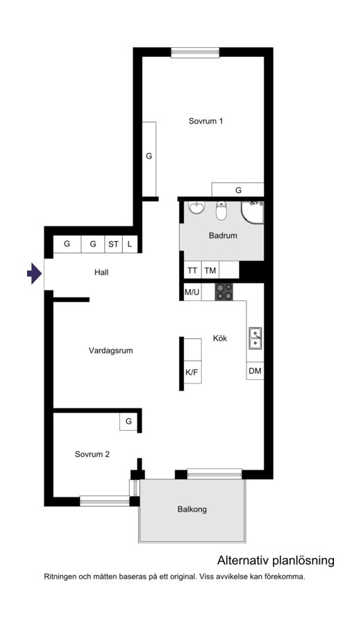 Sjöviksbacken 6, 4 tr