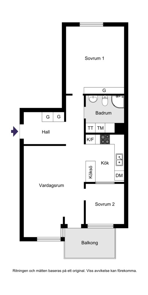 Sjöviksbacken 6, 4 tr