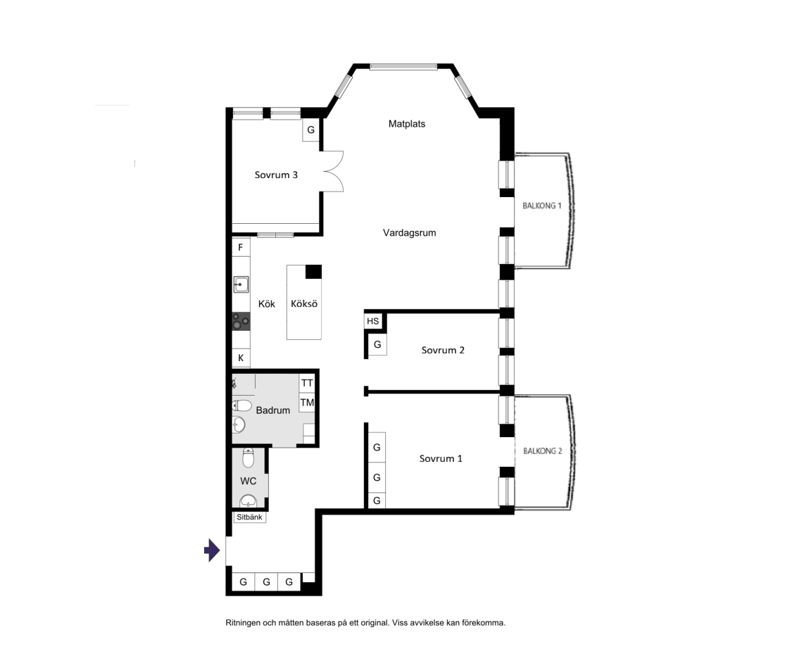 Sjöbjörnsvägen 66B, 4tr
