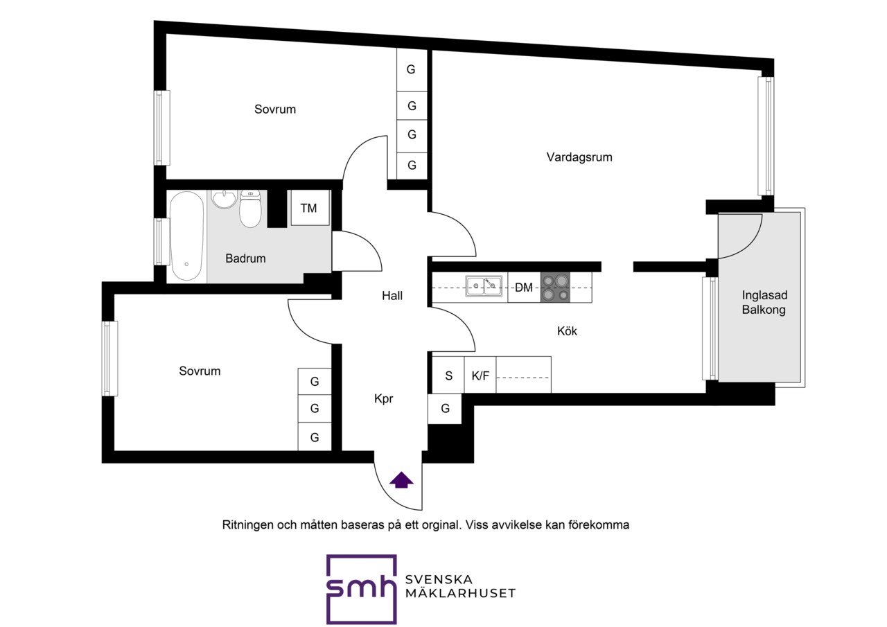 Emaljvägen 6B, 5tr