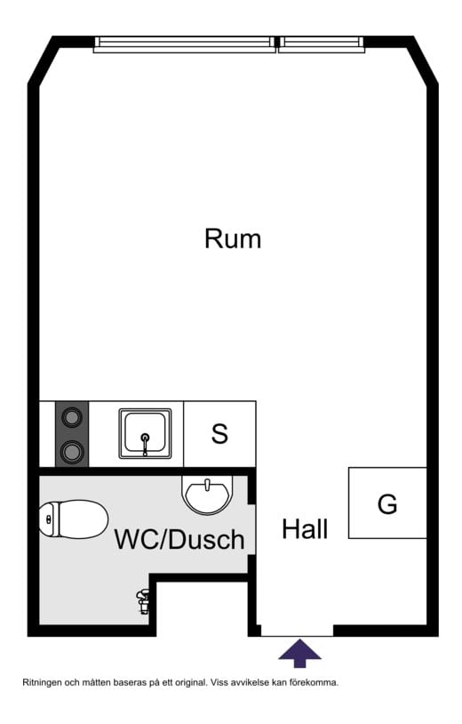Bäckaskiftsvägen 74, 3 tr