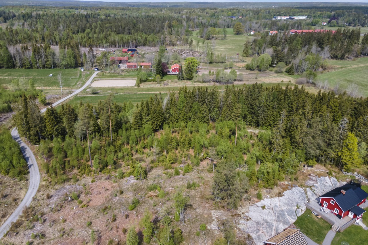 Markområde/tomter Lindveden