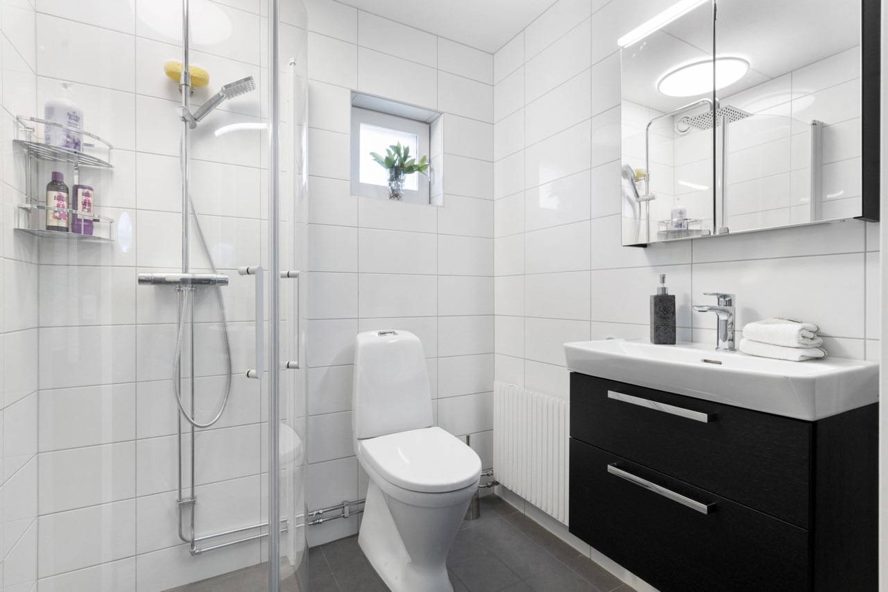 Badrum på entreplan