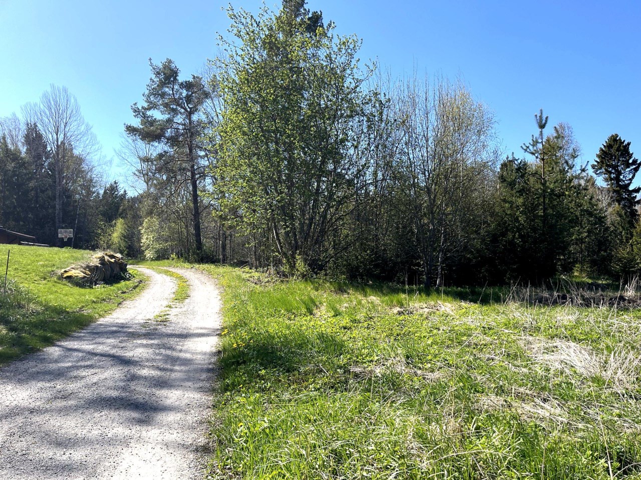 Väg fram till tomten
