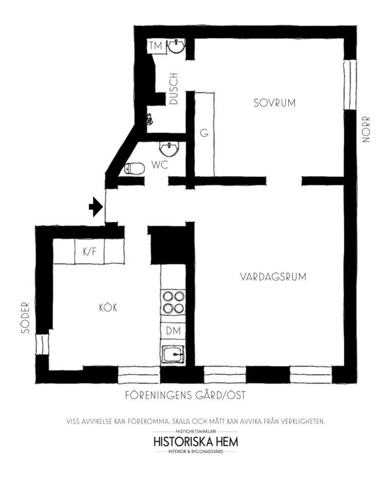Wollmar Yxkullsgatan 15 E, 2 tr – bild 3
