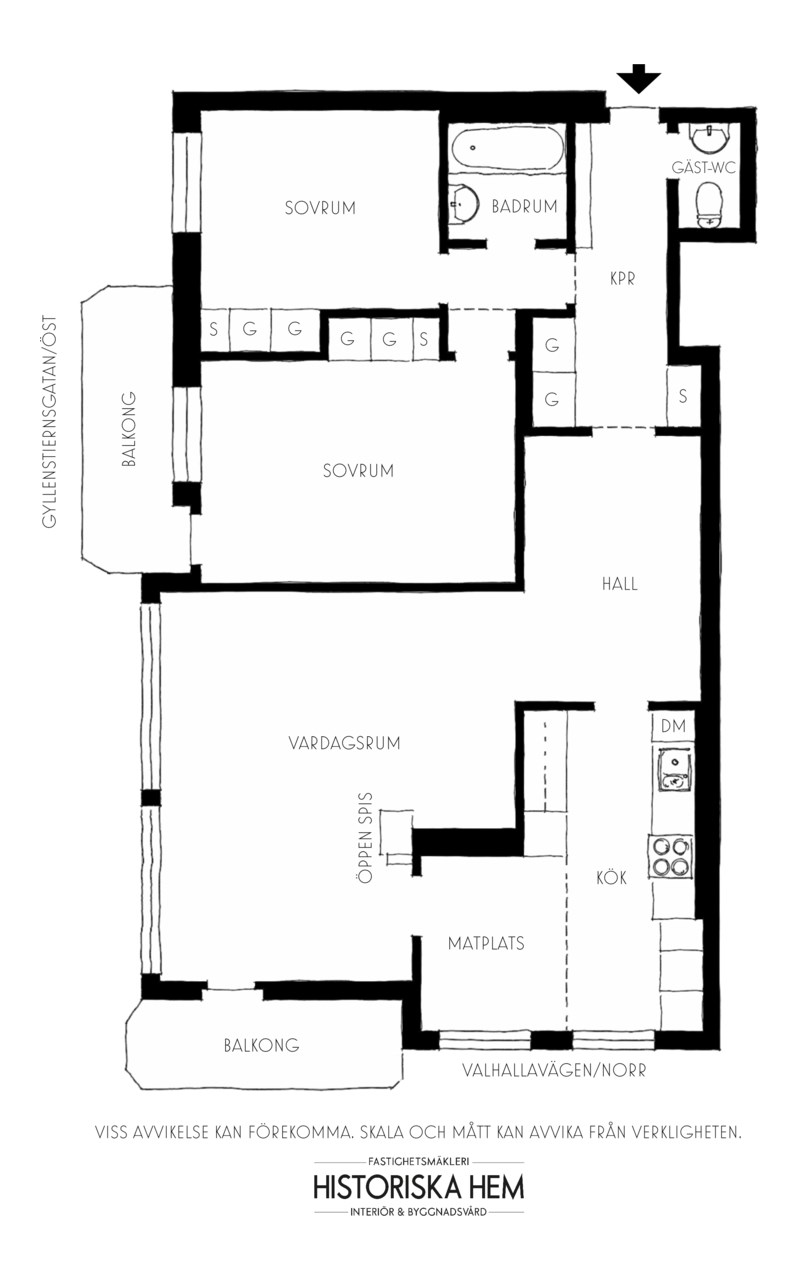 Gyllenstiernsgatan 19, 3 tr – bild 3