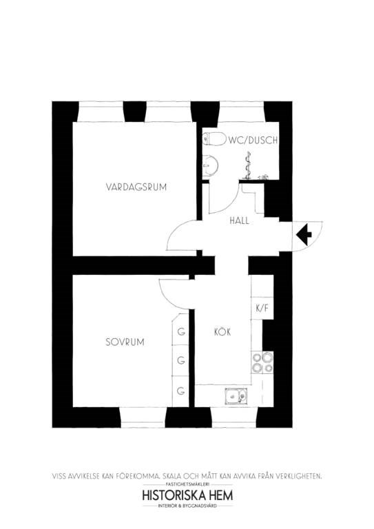 Maria Prästgårdsgata 19B - GÅRDSHUSET – bild 3